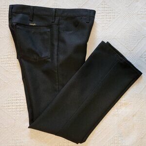 Mens Wranglers Dress Slacks in Black 32/32